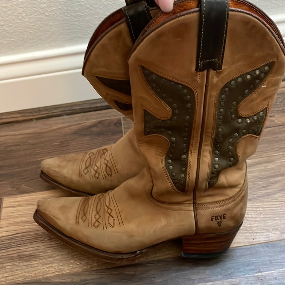 Frye cowboy boots 8.5